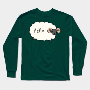 Hello Ram Long Sleeve T-Shirt